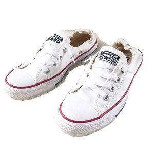 Converse White and Red Women's Sneakers